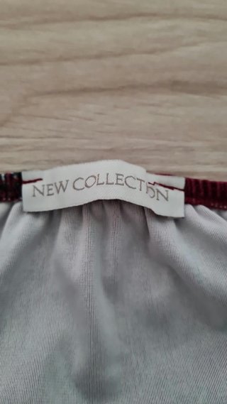 Vestido de terciopelo con encaje