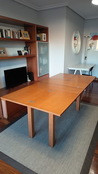 Mesa comedor cerezo Banak Importa 3 posiciones