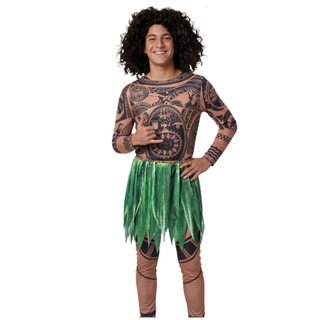 Disfraz Maui Vaiana Talla S/M para Adulto Hombre