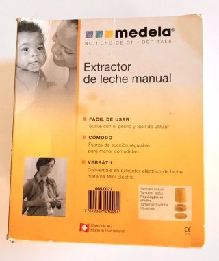 Sacaleches Medela Manual + Biberones + Bolsas