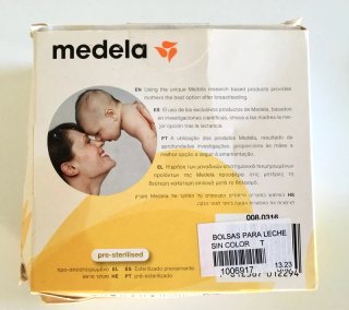 Sacaleches Medela Manual + Biberones + Bolsas