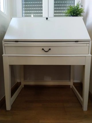 Escritorio Secreter Ikea Hemnes Blanco
