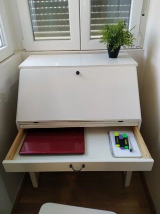 Escritorio Secreter Ikea Hemnes Blanco
