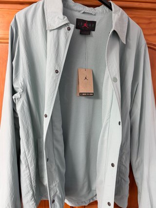 Chaqueta Jordan Talla L Verde Azulado