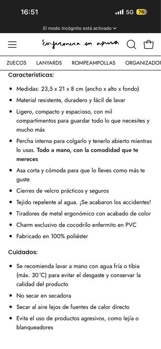 Neceser Enfermera en Apuros Rosa