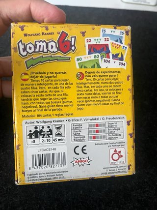 Juego de mesa Toma 6!