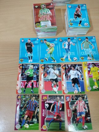 Lote 300 Cartas Panini Megacracks Fútbol