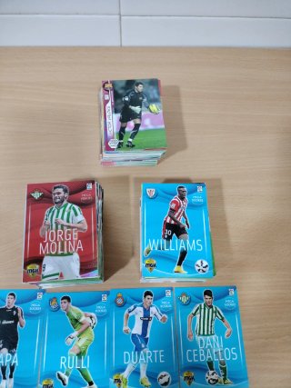 Lote 300 Cartas Panini Megacracks Fútbol