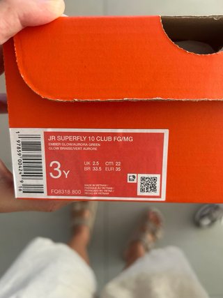 Scarpe calcio bambino Nike rosse