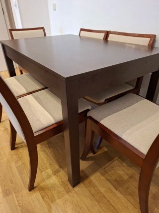 Mesa comedor con 6 sillas