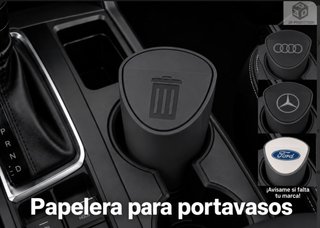 Papelera para coche