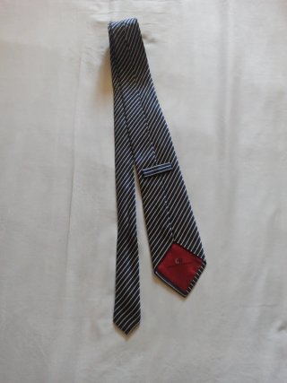 Corbata Carolina Herrera Rayas Azul Marino