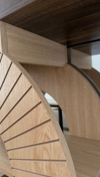 Mesa consola madera