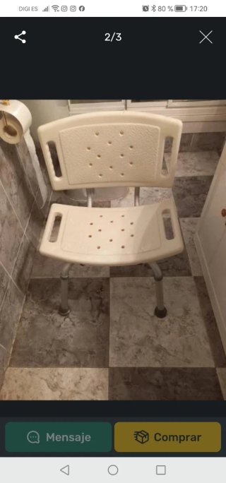 Silla de baño