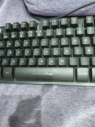 Teclado Gaming Trust Negro de membrana