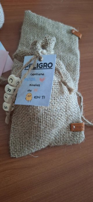Patata postiva hecha a mano.