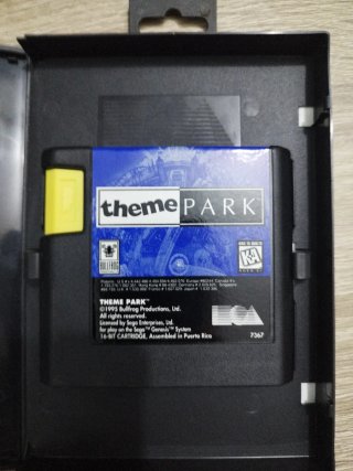 Theme Park Mega Drive PAL