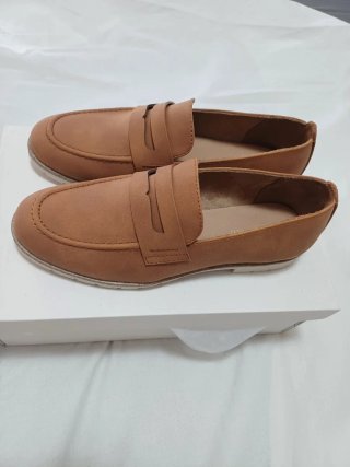Zapatos mocasines mujer marrones
