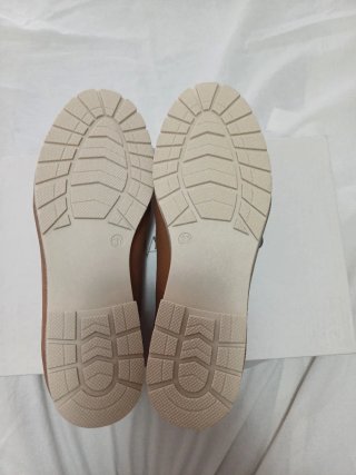 Zapatos mocasines mujer marrones