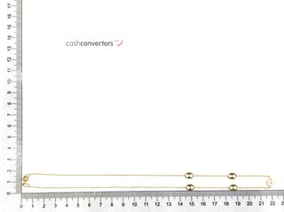 gargantilla oro 18k 22cm
