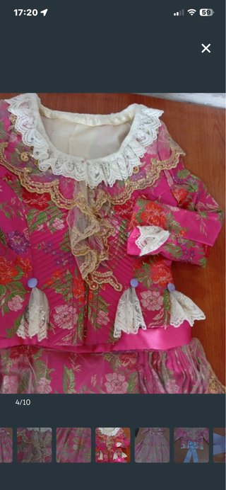 Traje Fallera Niña