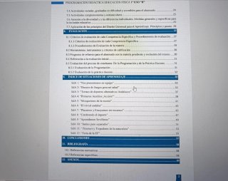 Programación Educación Física Secundaria + Temas