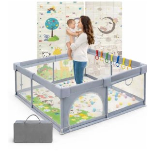 Parque infantil bebé 120x120cm