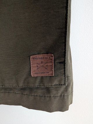 Parka Springfield Talla S Hombre Verde Naranja
