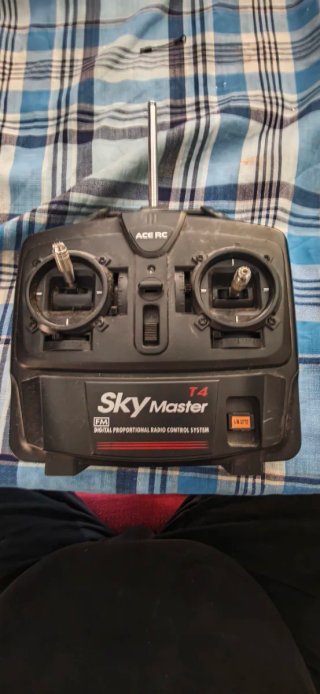 Mando Radio Control Graupner JR FM 414