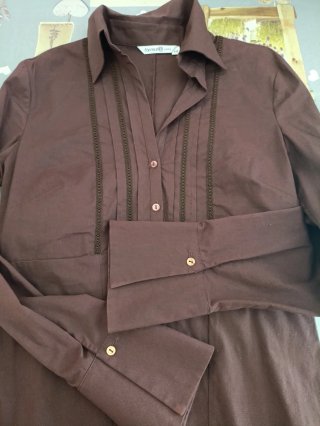 Pack 10 Camisas Marrones Talla L/40-42