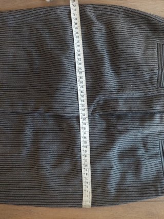 Pantalón campero rayas botones