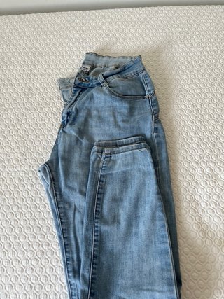 Pantalón vaquero mujer azul