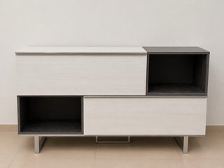 Mueble de entrada y salón moderno