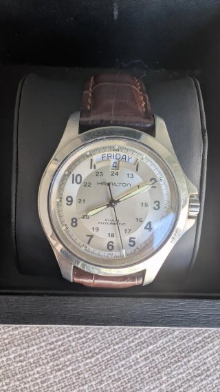 Hamilton Khaki King Automático 40mm H644550 - Caja