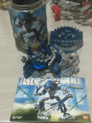 Lego Bionicle 6 contenitori