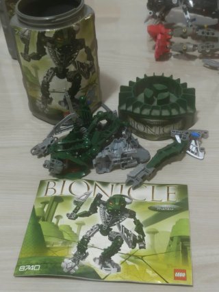 Lego Bionicle 6 contenitori