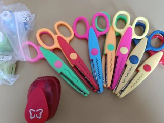 Troqueladoras y tijeras de formas