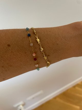 Pulsera Viceroy Acero Estrellas y Piedras Naturale