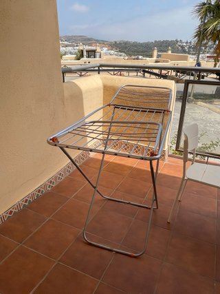 Tendedero plegable metalico