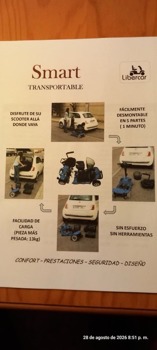 Libercar Scooter Smart 4 Ruedas