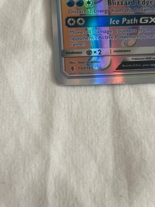 Carta Pokémon Alolan Ninetales GX
