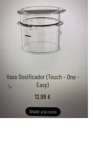 Vaso Dosificador Taurus Mycook
