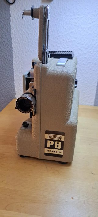 Proyector Cine Eumig P8 8mm Antiguo