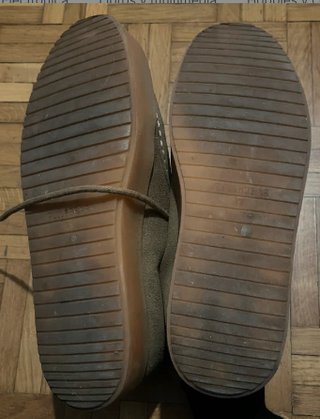 Botines ante mocasín t41 estilo Wallabee