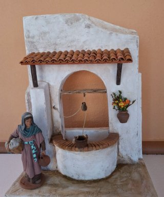 Pozzo artigianale per presepi