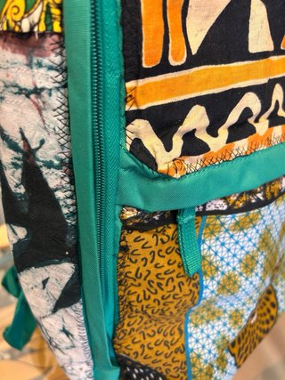 Mochila patchwork multicolor VIII