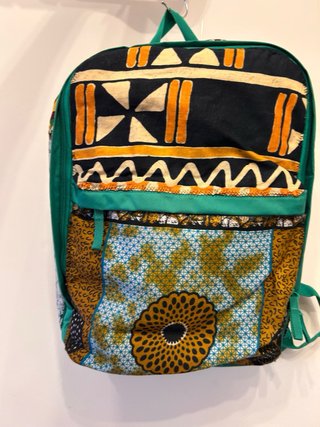 Mochila patchwork multicolor VIII