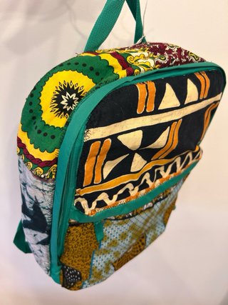 Mochila patchwork multicolor VIII