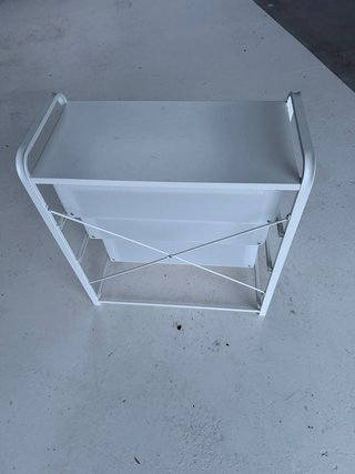 Cajonera IKEA Blanca Metal y Plástico