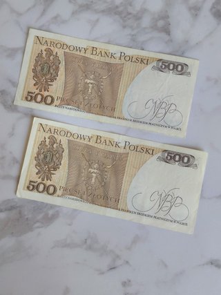 banconote collezione Zloty